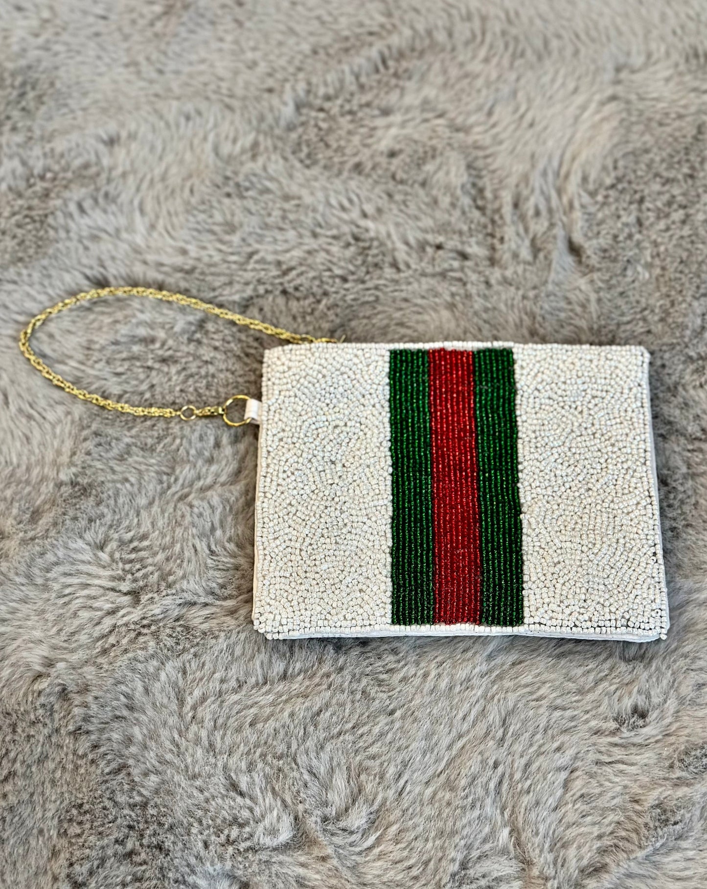 Beaded Mini-Pouch